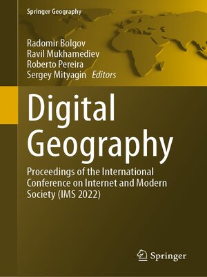 cover image of Digital Geography